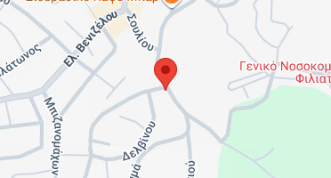 Location of business on map