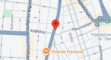 Location of business on map