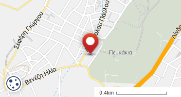 Location of business on map
