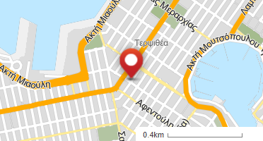 Location of business on map