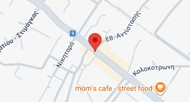 Location of business on map