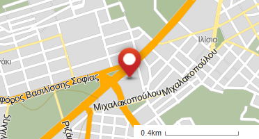 Location of business on map