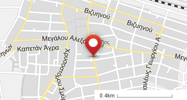 Location of business on map
