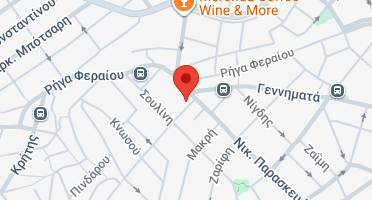 Location of business on map