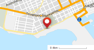 Location of business on map