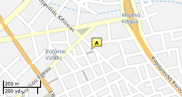 Location of business on map