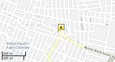 Location of business on map