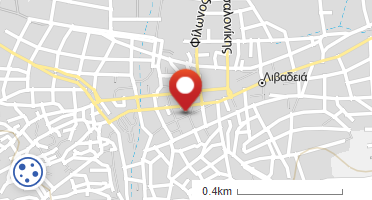 Location of business on map