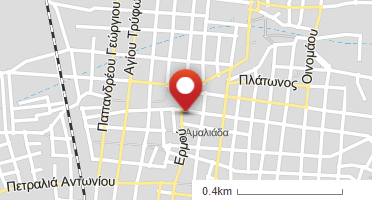 Location of business on map
