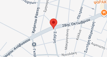 Location of business on map