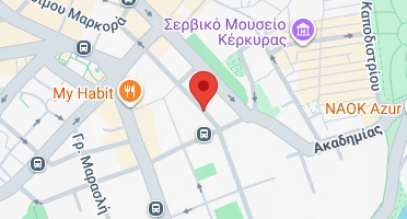 Location of business on map