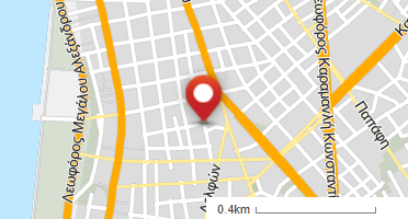 Location of business on map
