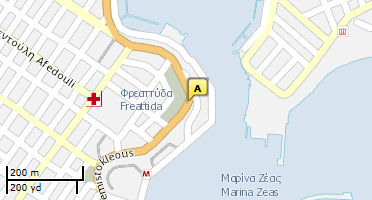 Χάρτης και σημείο της επιχείρησης