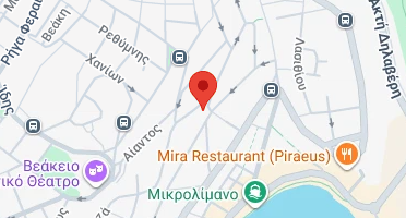 Location of business on map