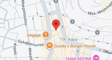 Location of business on map