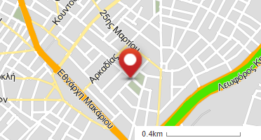 Location of business on map