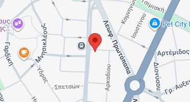 Location of business on map
