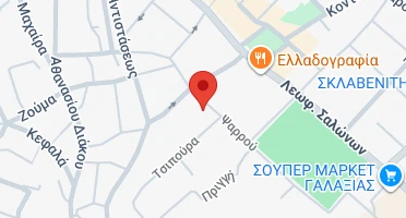 Location of business on map