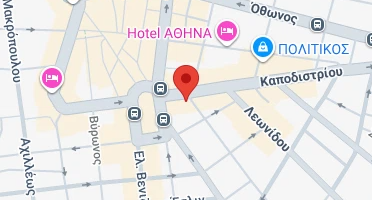 Location of business on map