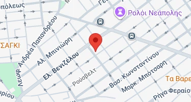 Location of business on map