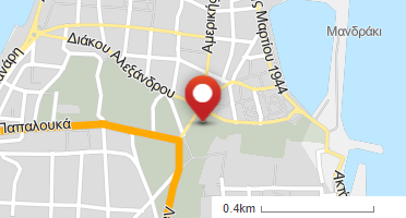 Χάρτης και σημείο της επιχείρησης