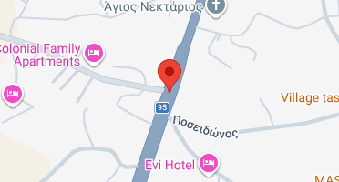 Location of business on map