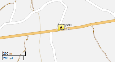 Location of business on map