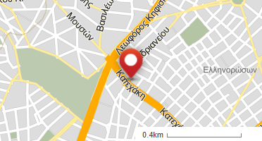 Location of business on map