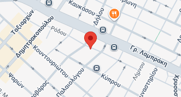 Location of business on map