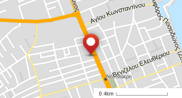 Location of business on map