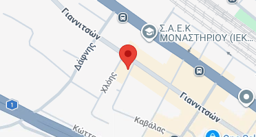 Location of business on map