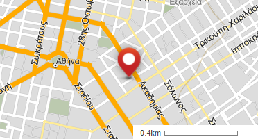 Location of business on map