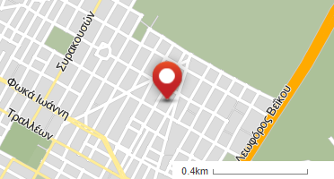 Location of business on map
