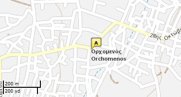 Χάρτης και σημείο της επιχείρησης