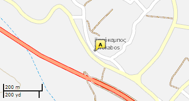 Χάρτης και σημείο της επιχείρησης
