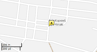 Location of business on map