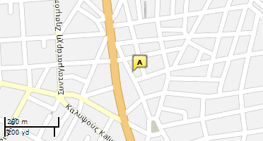 Location of business on map
