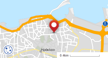 Location of business on map