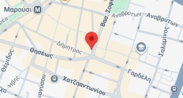 Location of business on map