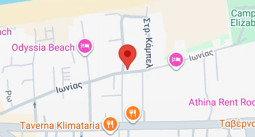 Location of business on map