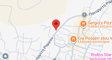 Location of business on map