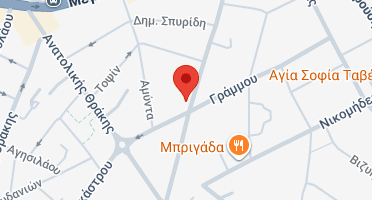 Location of business on map