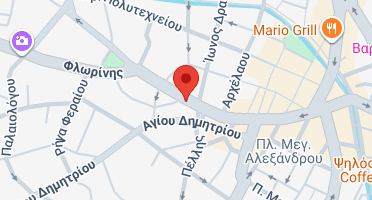 Location of business on map
