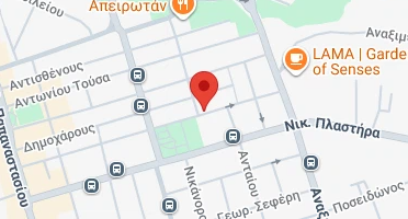Location of business on map