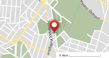 Location of business on map