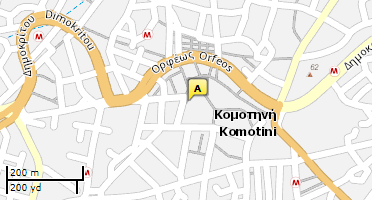 Χάρτης και σημείο της επιχείρησης