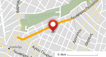 Χάρτης και σημείο της επιχείρησης