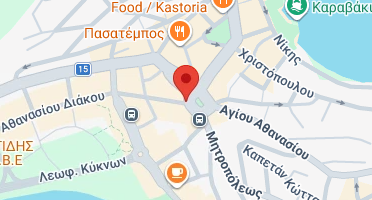 Location of business on map