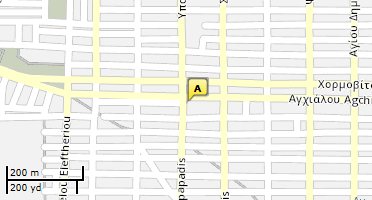 Location of business on map