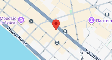 Location of business on map